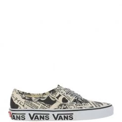 Vans Sneakers Made Of Fabric Lace-up Front Closure All-over Collage Print All-over Maxi Logo On The Sole Logo Detail On The Heel Ivory, Black Made In Cambodia Composition: 100% Fabric White -Tilbud miinto Butikk unnamed file 6295