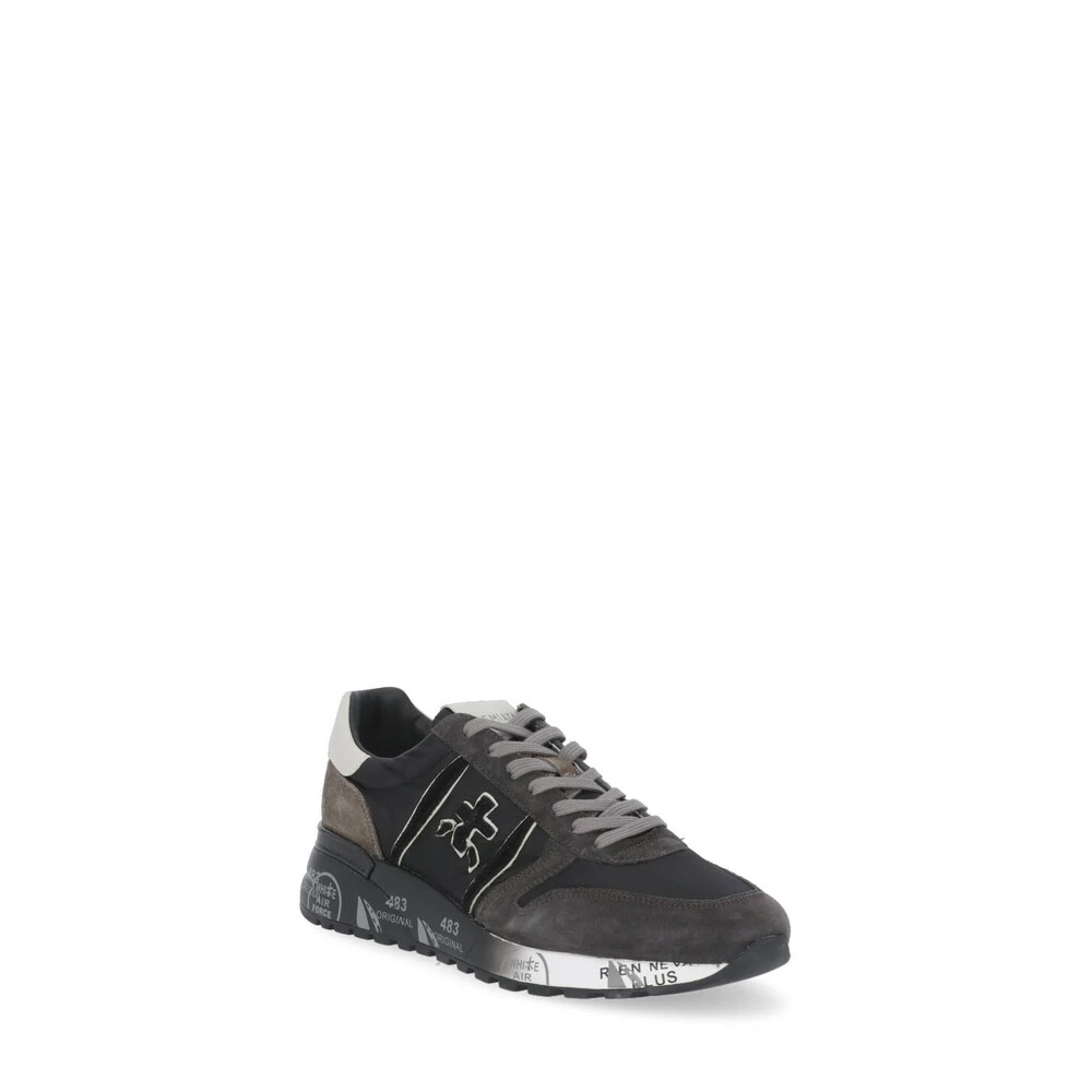 White Premiata Sneakers Black Black 4 White Premiata Sneakers Black Black - Bilde 4