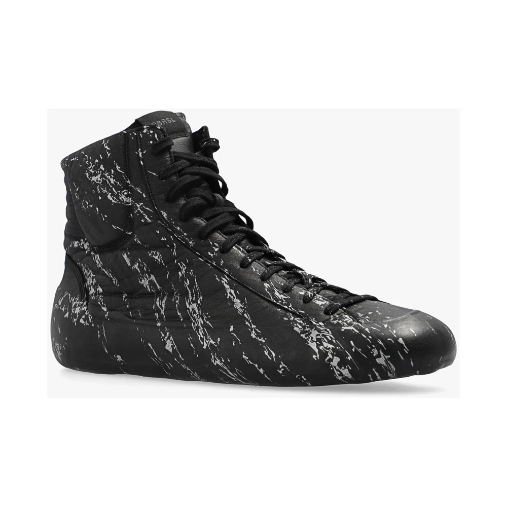 RBRSL Printed Sneakers Black 4 RBRSL Printed Sneakers Black - Bilde 4