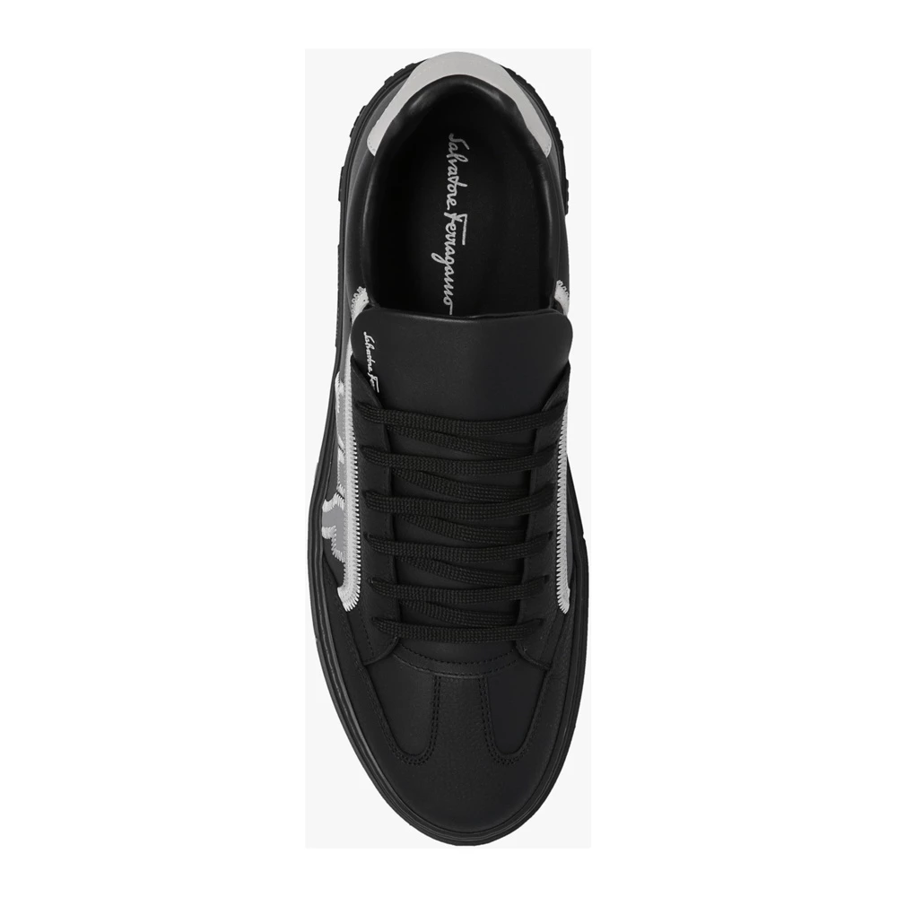 Salvatore Ferragamo Borg Sneakers Black 1 Salvatore Ferragamo Borg Sneakers Black