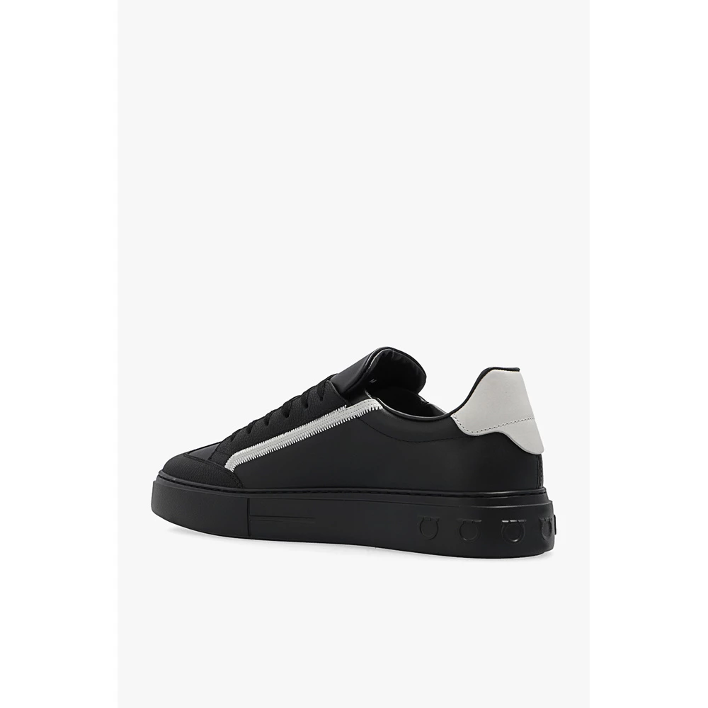 Salvatore Ferragamo Borg Sneakers Black 5 Salvatore Ferragamo Borg Sneakers Black - Bilde 5