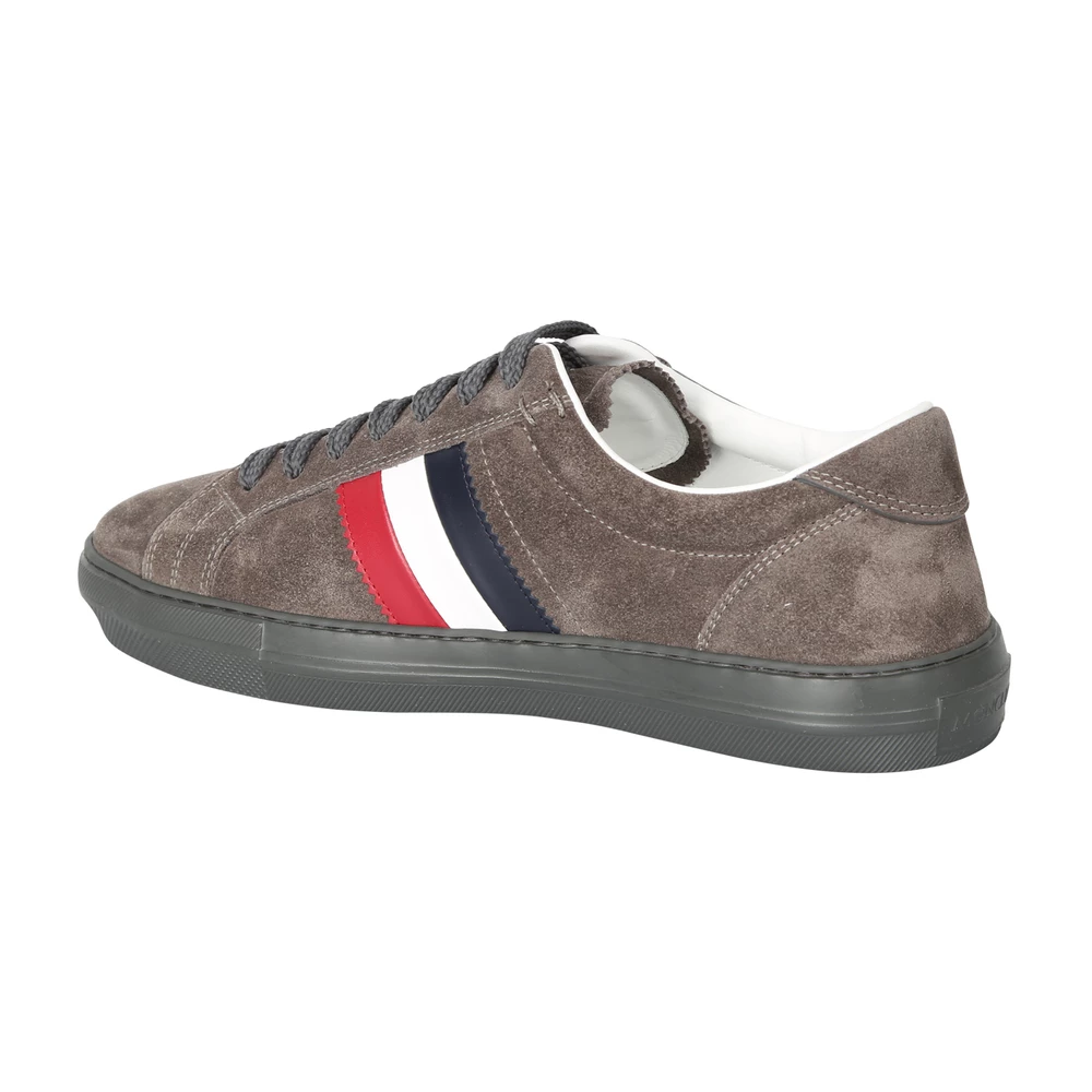Moncler Low Top Sneakers Gray 2 Moncler Low Top Sneakers Gray - Bilde 2