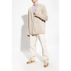 Maison Margiela Sneakers With Logo Beige