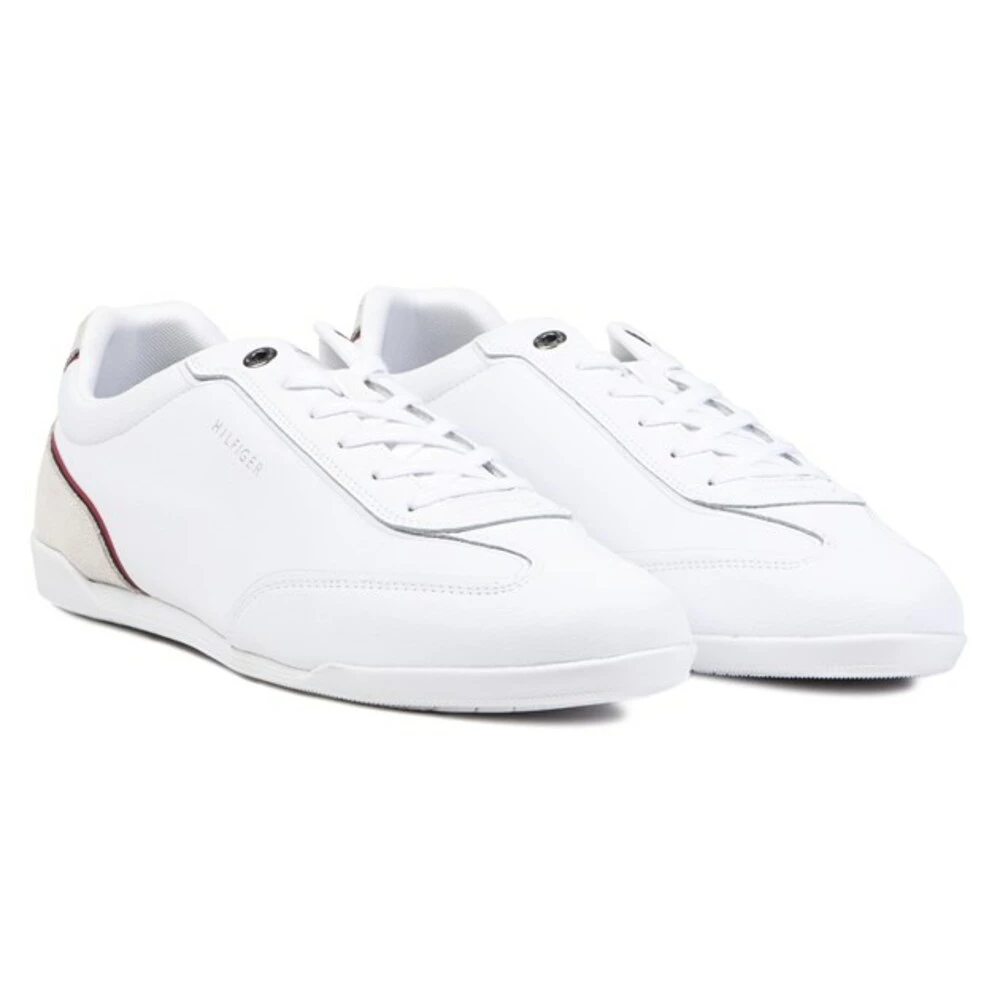 Tommy Hilfiger Modern Pro Leather Trainers White 2 Tommy Hilfiger Modern Pro Leather Trainers White - Bilde 2