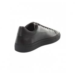 Moschino Symbols Logo Calfskin Sneakers Black