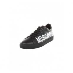 Moschino Symbols Logo Calfskin Sneakers Black -Tilbud miinto Butikk unnamed file 7628
