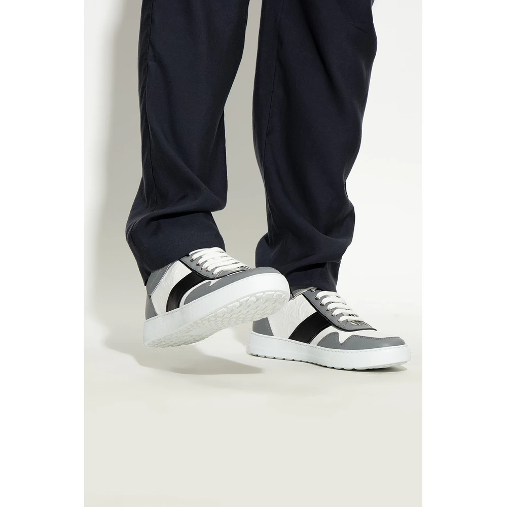 Salvatore Ferragamo Noe Sneakers Gray 1 Salvatore Ferragamo Noe Sneakers Gray