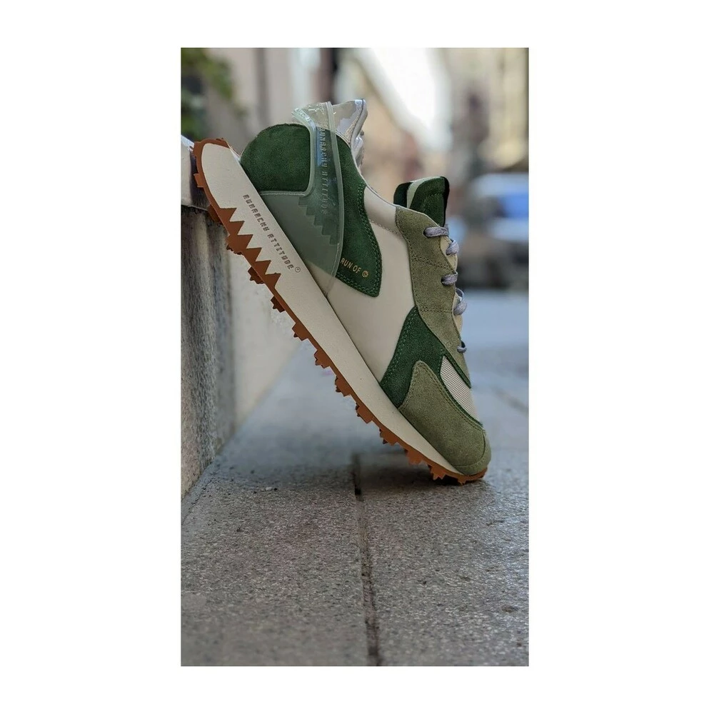 RUN OF Sneakers Green 3 RUN OF Sneakers Green - Bilde 3
