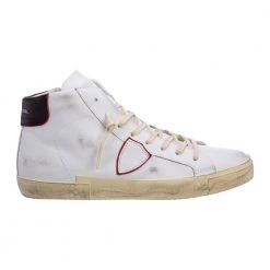 Philippe Model Mens High Top Leather Sneakers Prsx White 9 Philippe Model Mens High Top Leather Sneakers Prsx White -Tilbud miinto Butikk unnamed file 7987