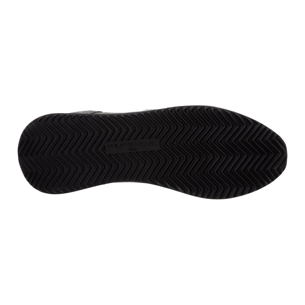 Philippe Model Mens Suede Sneakers Trpx Gray 3 Philippe Model Mens Suede Sneakers Trpx Gray - Bilde 3