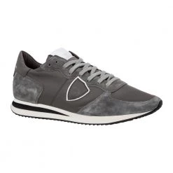 Philippe Model Mens Suede Sneakers Trpx Gray 8 Philippe Model Mens Suede Sneakers Trpx Gray -Tilbud miinto Butikk unnamed file 7993
