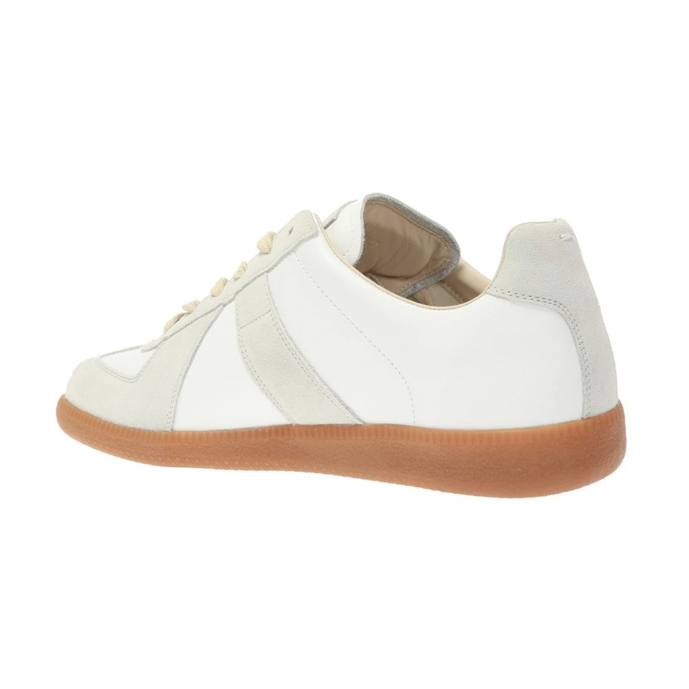 Maison Margiela Patched Sneakers White 3 Maison Margiela Patched Sneakers White - Bilde 3