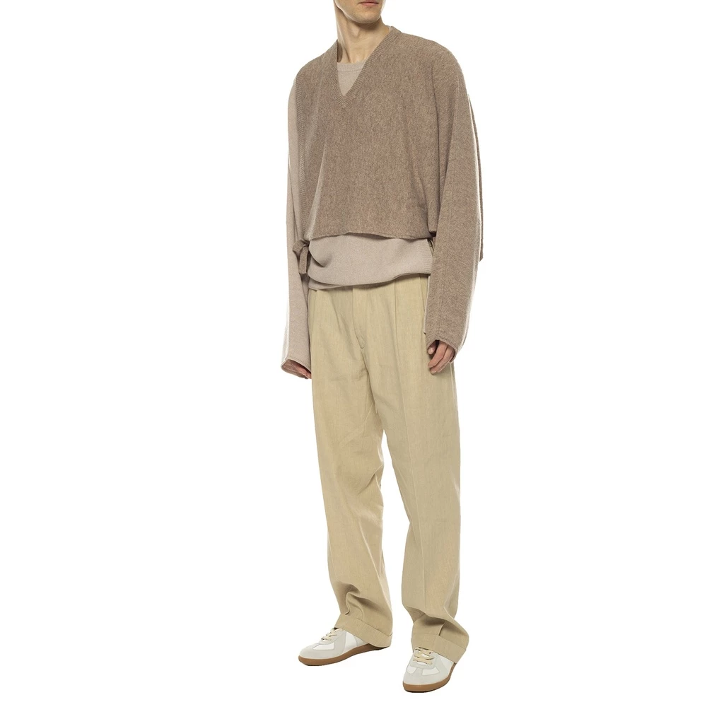 Maison Margiela Patched Sneakers White 4 Maison Margiela Patched Sneakers White - Bilde 4