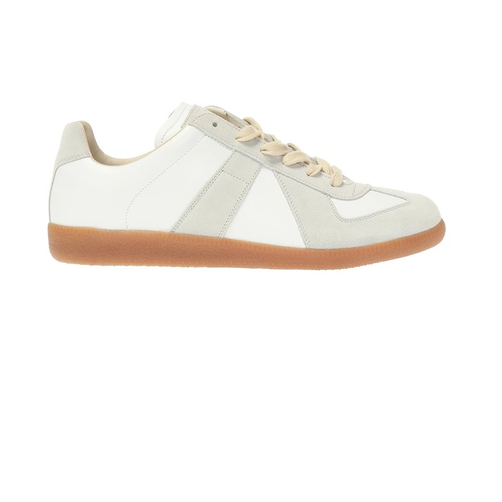 Maison Margiela Patched Sneakers White 5 Maison Margiela Patched Sneakers White - Bilde 5
