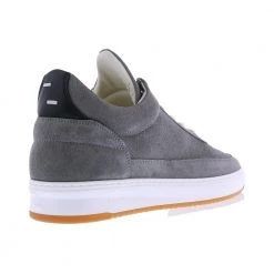 Filling Pieces Low Top Ripple Suede Sneakers Gray