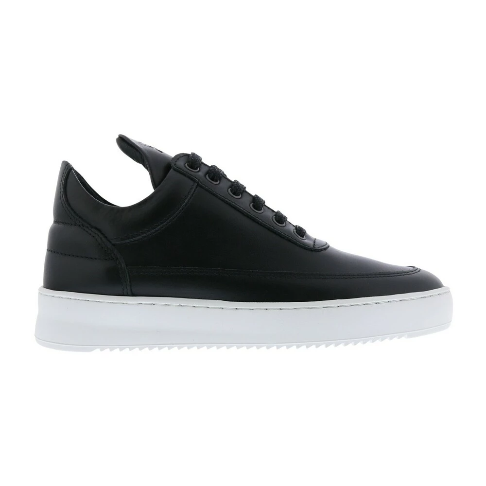 Filling Pieces Low Top Ripple Lane Nappa Black 1 Filling Pieces Low Top Ripple Lane Nappa Black