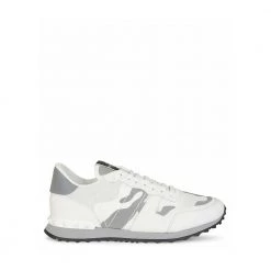 Valentino Garavani Camouflage Runner Sneakers White