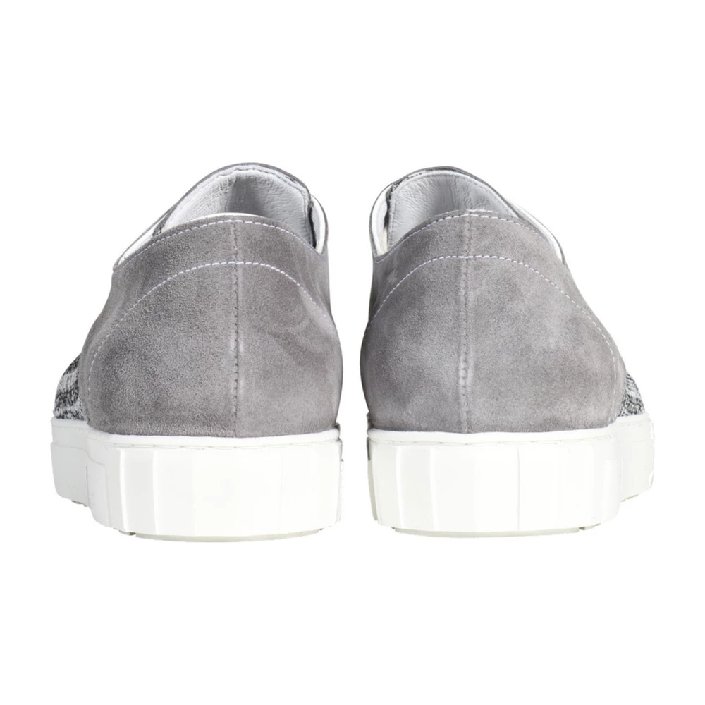 Floris Van Bommel Leather Sneakers Gray 4 Floris Van Bommel Leather Sneakers Gray - Bilde 4