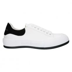 Alexander McQueen Sneakers Low DECK PLIMSOLL White