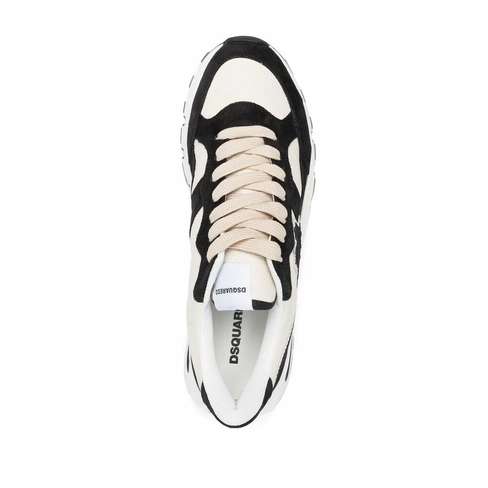 Dsquared2 Panelled Bubble Sneakers Black 1 Dsquared2 Panelled Bubble Sneakers Black