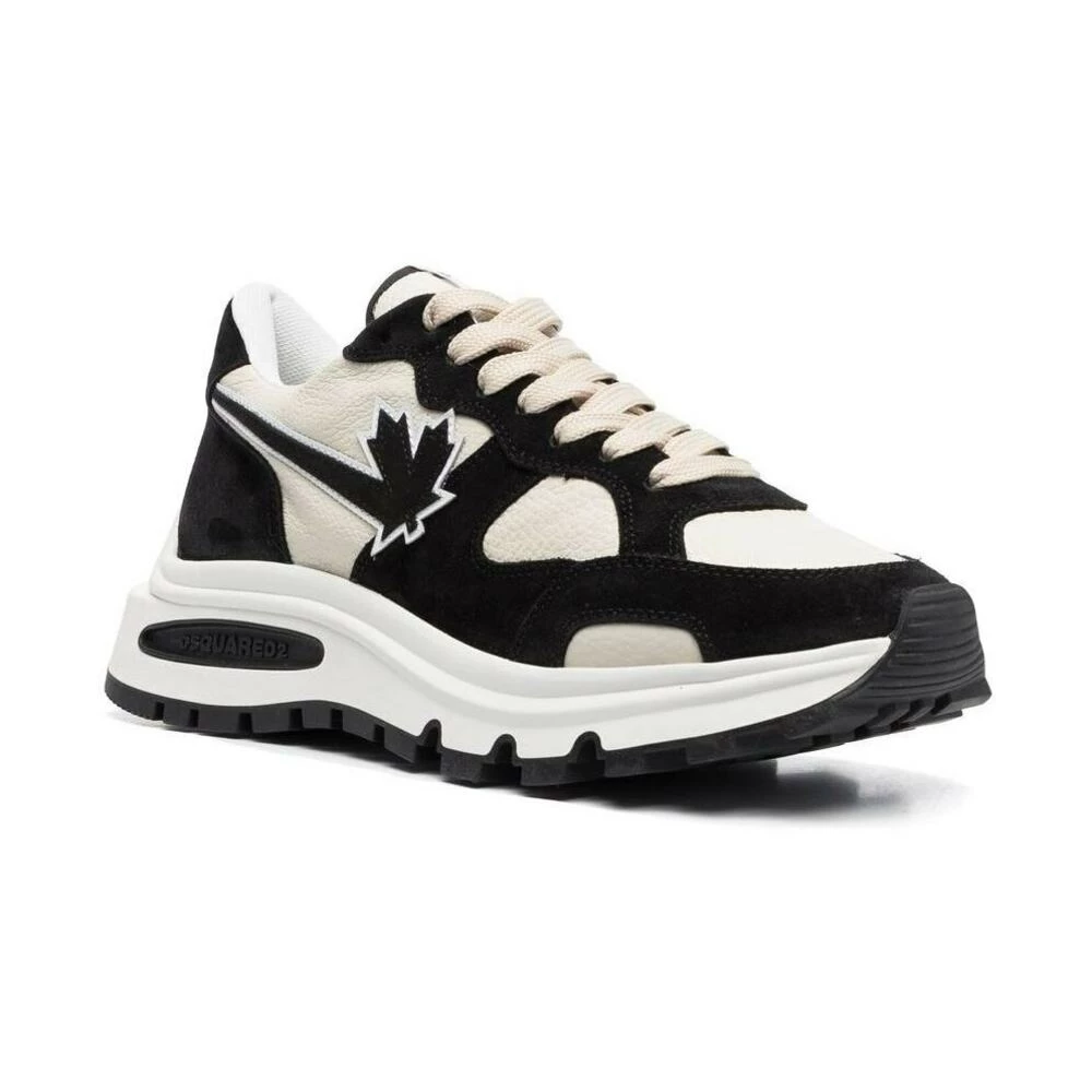 Dsquared2 Panelled Bubble Sneakers Black 4 Dsquared2 Panelled Bubble Sneakers Black - Bilde 4