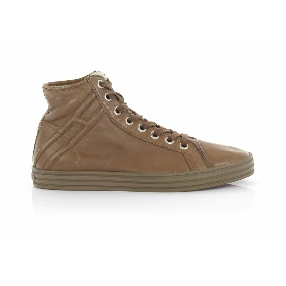 Hogan R141 High Sneakers Brown 1 Hogan R141 High Sneakers Brown