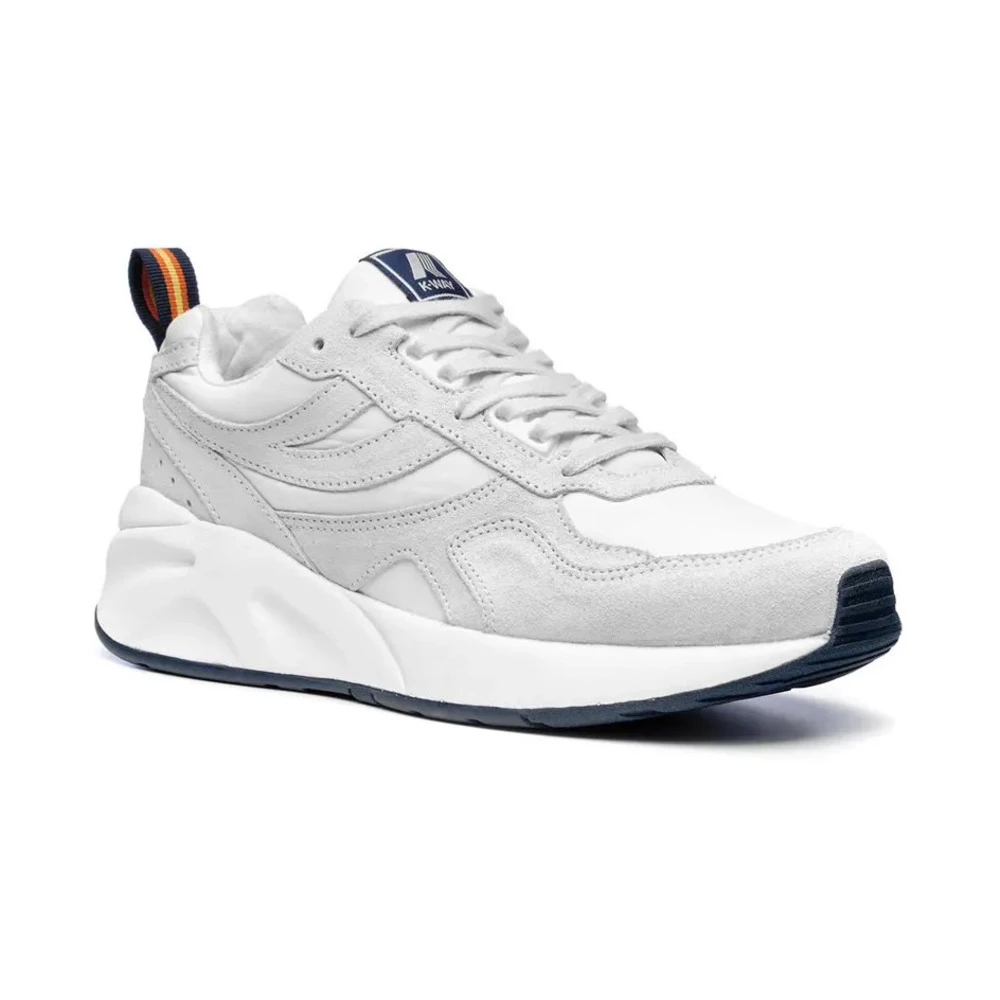 K-Way Training Sneakers White 4 K-Way Training Sneakers White - Bilde 4