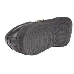 Tommy Hilfiger Hardware Logo Cupsole Trainers Black