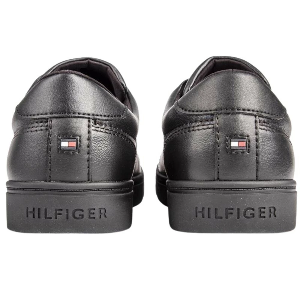 Tommy Hilfiger Hardware Logo Cupsole Trainers Black 4 Tommy Hilfiger Hardware Logo Cupsole Trainers Black - Bilde 4