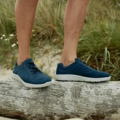 Mørkeblå New Feet Fritidssko Med Elastisk Snøring Fritidssko Blue -Tilbud miinto Butikk unnamed file 9079