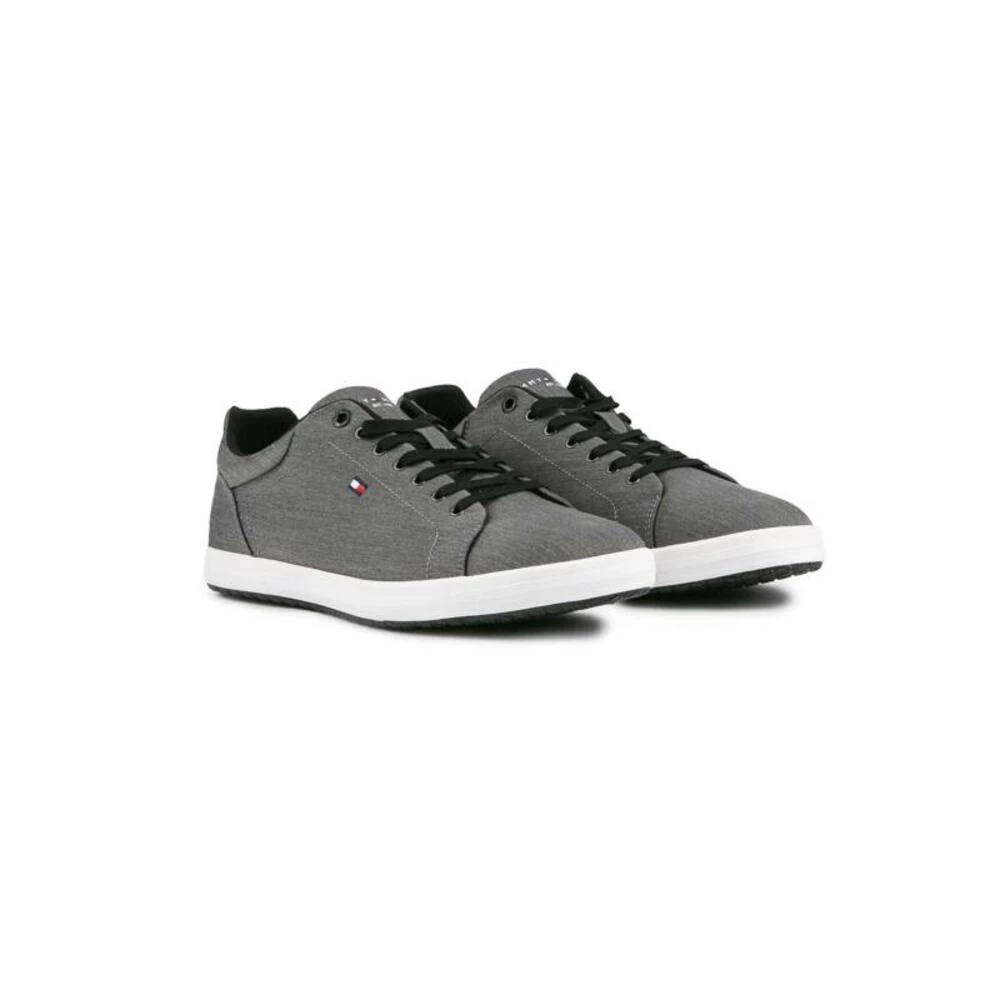 Tommy Hilfiger Essential Chambray Trainers Black 3 Tommy Hilfiger Essential Chambray Trainers Black - Bilde 3