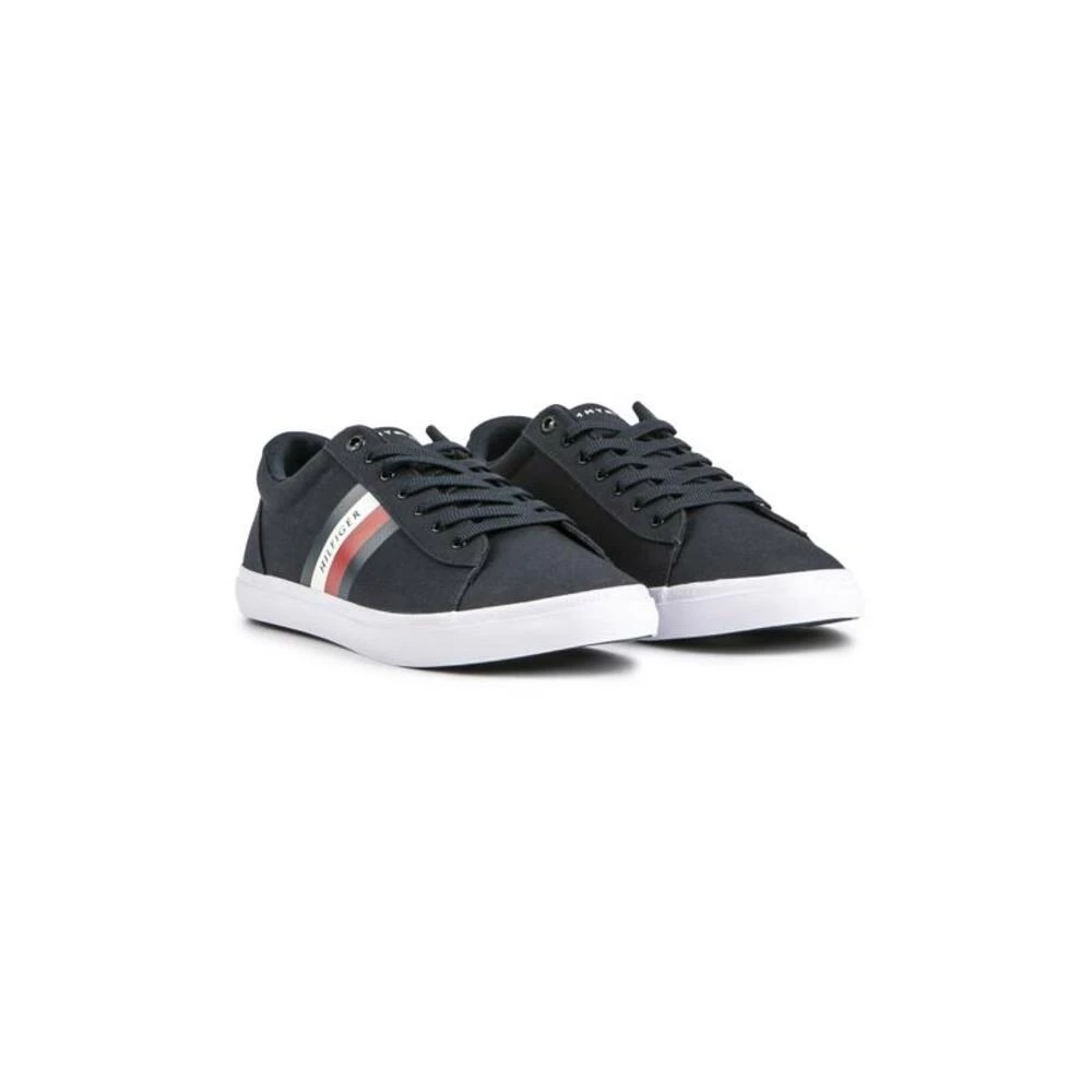 Tommy Hilfiger Essential Stripes Trainers Blue 4 Tommy Hilfiger Essential Stripes Trainers Blue - Bilde 4