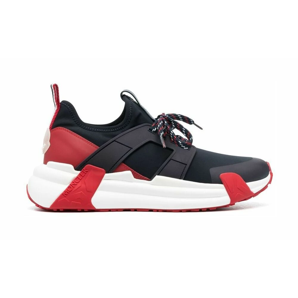 Moncler Lunarove Low Top Trainers Black 1 Moncler Lunarove Low Top Trainers Black