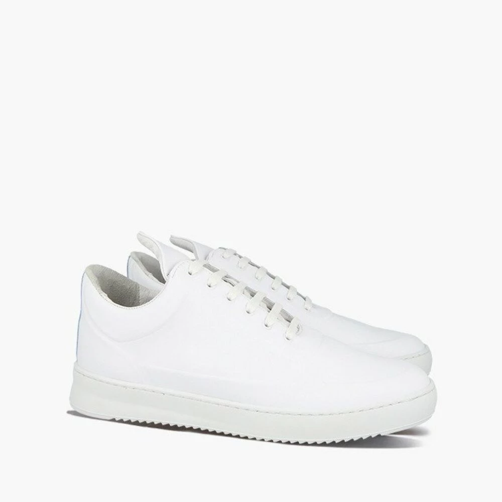 Filling Pieces Buty Low Top Ripple Embossed White 1 Filling Pieces Buty Low Top Ripple Embossed White