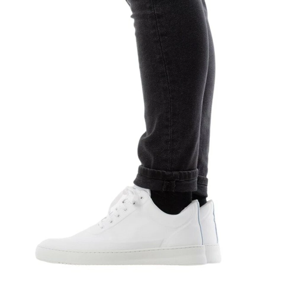 Filling Pieces Buty Low Top Ripple Embossed White 2 Filling Pieces Buty Low Top Ripple Embossed White - Bilde 2