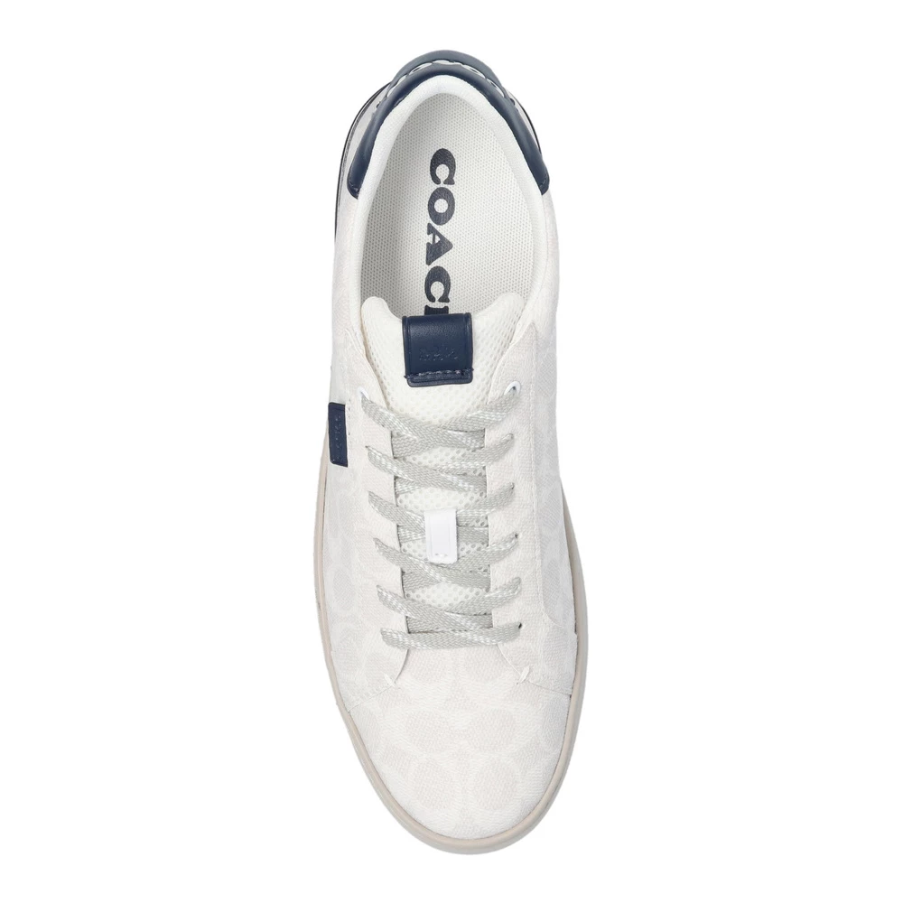 Coach Sneakers With Monogram Gray 3 Coach Sneakers With Monogram Gray - Bilde 3