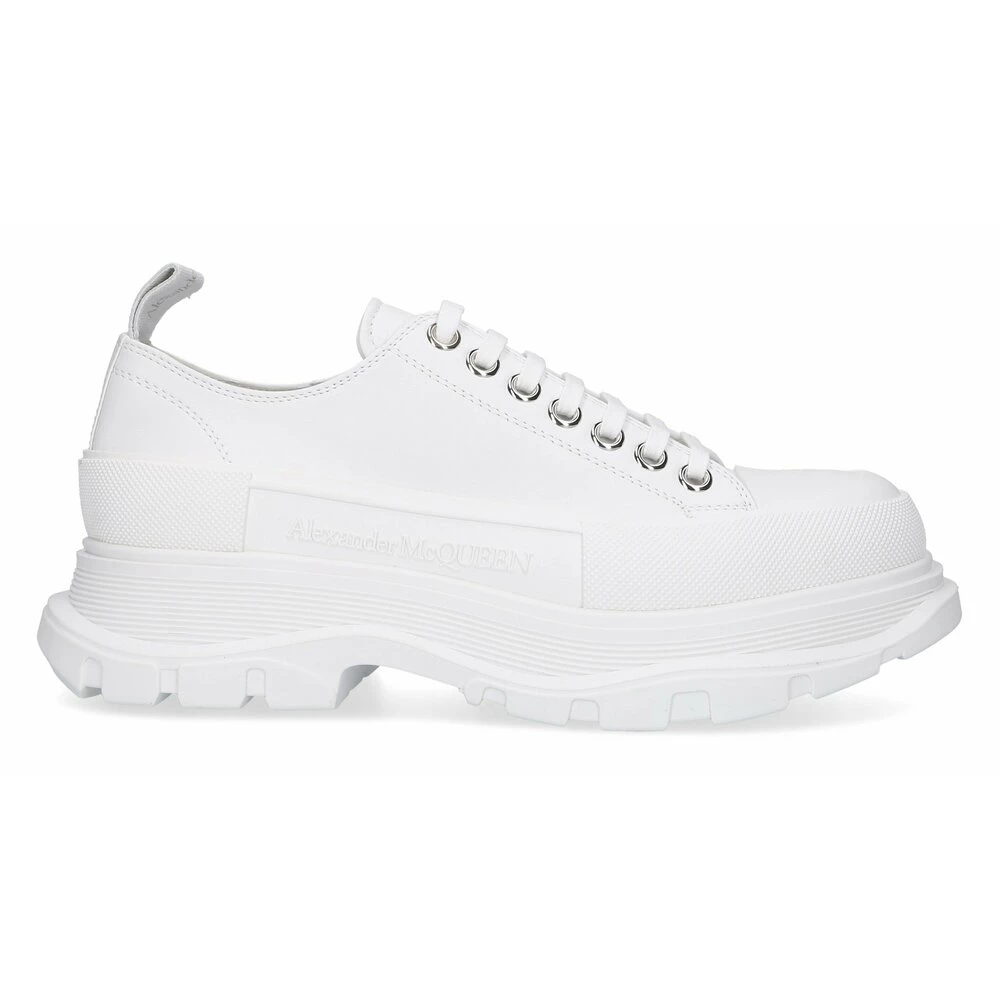 Alexander McQueen Tread Slick Lace-up White 4 Alexander McQueen Tread Slick Lace-up White - Bilde 4