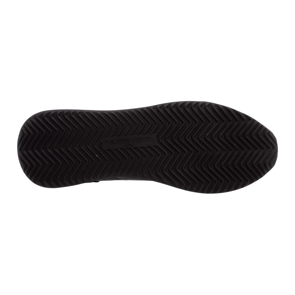 Philippe Model Mens Suede Sneakers Trpx Black 2 Philippe Model Mens Suede Sneakers Trpx Black - Bilde 2