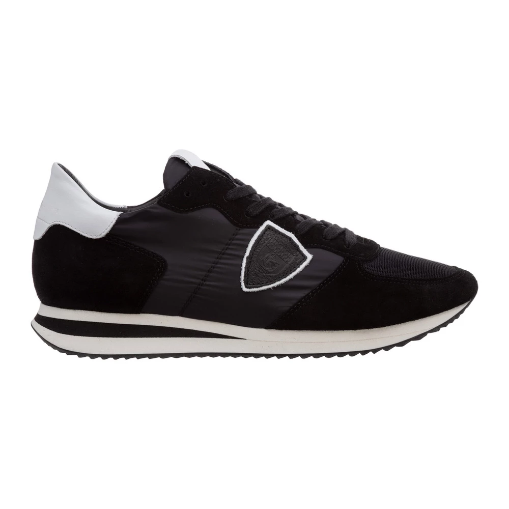 Philippe Model Mens Suede Sneakers Trpx Black 3 Philippe Model Mens Suede Sneakers Trpx Black - Bilde 3